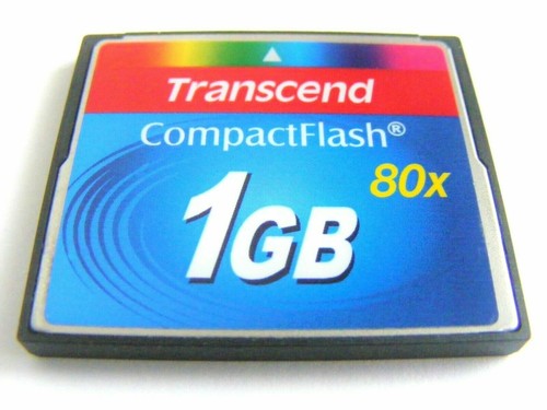 1GB Compact Flash Card ( 1 GB CF Karte ) TRANSCEND gebraucht | eBay