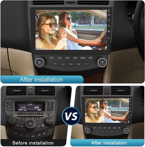 For Honda Accord 2003-2007 Apple CarPlay Android 12 Car Stereo Radio GPS WIFI FM - Picture 2 of 16