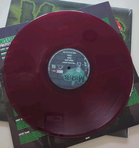 The Misfits Project 1950, Ltd 1000 Purple LP 2003, Shrink, Hype, G/Fold, NM - Foto 7 di 8
