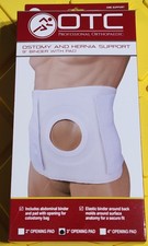 OTC 2523/9-L Ostomy Hernia Support Belt 9" Binder 3" Opening Pad Size LARGE