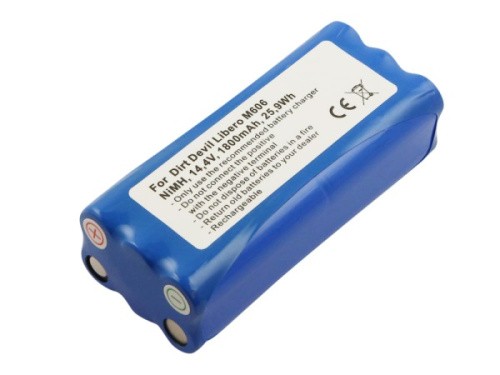 ECO Replacement Battery for Dirt Devil Libero M606 Spider 1800mAh NiMH 14.4V
