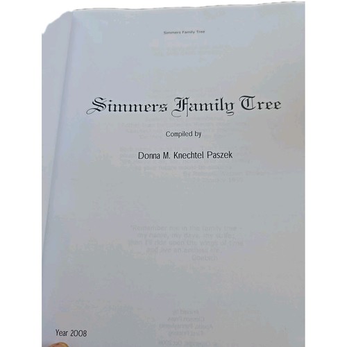 Nachkommen von George Simmers von Chester County, PA 1756-2008 Gebundenes Buch - Bild 5 von 7