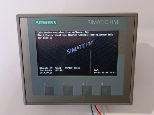 Siemens 6AV2123-2DB03-0AX0 SIMATIC HMI, KTP400 Basic Panel - Picture 2 of 10