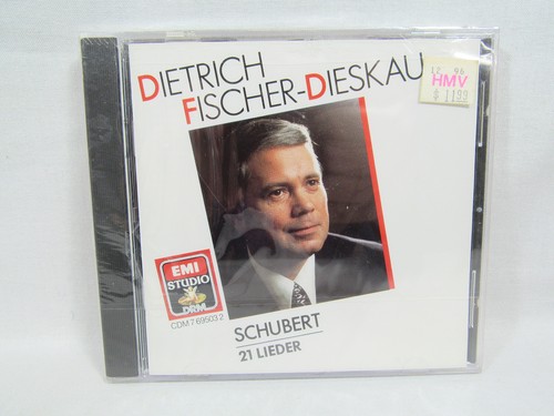 DIETRICH FISCHER-DIESKAU - SCHUBERT 21 LIEDER CD NEW FACTORY SEALED - Picture 1 of 2