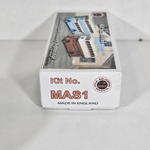 LITTLE BUS COMPANY LEYLAND PD2A Massey Highbridge Mas1 Resin Model Kit 1:76 Box. - Bild 5 von 13