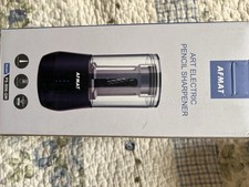 AFMAT Electric Pencil Sharpener, Pencil Sharpener for Colored Pencils, Auto Stop