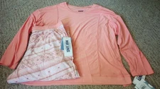 Muk Luks Dream Knit Pajamas/Loungewear Shirt/Pant Set Size 2X Super Soft Jogger