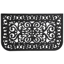 Calloway Mills 103741830 Haligrand Rubber Doormat 18" x 30"