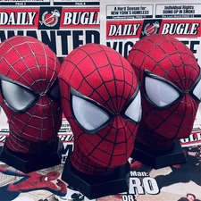 1/1 The Amazing Spider-Man 2 Helmet Spiderman Faceshell Mask Cosplay Props NEW
