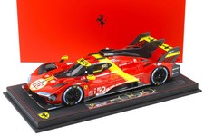 Ferrari 499P 3.0L turbo v6 winner 24h le mans 23-24-25 P18226gen BBR 1/18 + VET