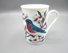 Vtg 1996 Flowers Ballons Robin and Dog Wood Tree Tea Coffee Cup 10 oz (524)