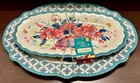 NEW Pioneer Woman Fresh Floral Melamine Serving Platters Set Of 2
