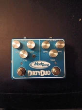 Modtone dual channel overdrive guitar effect pedal, MT-DUO