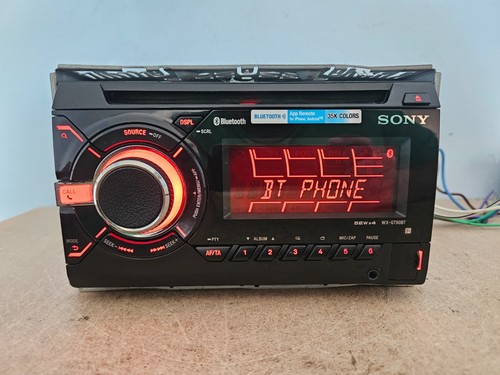 SONY WX-GT90BT DOUBLE DIN BLUETOOTH CAR RADIO STEREO USB CD PLAYER HEAD UNIT - Picture 2 of 12