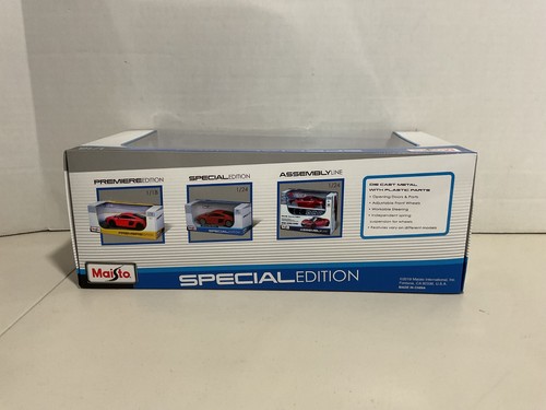 Maisto Special Ed. Diecast 1968 Chevy Camaro Z/28 Coupe Blue White Stripe 1:18 - Picture 7 of 10