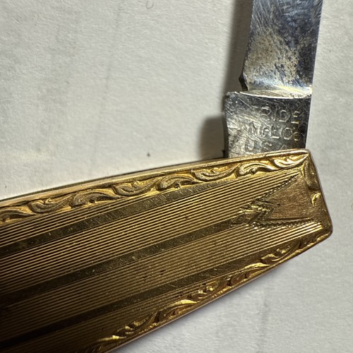 Pocket Knife Pendant Fob Gold Filled Victorian 100 Years Old Antique - Picture 9 of 16