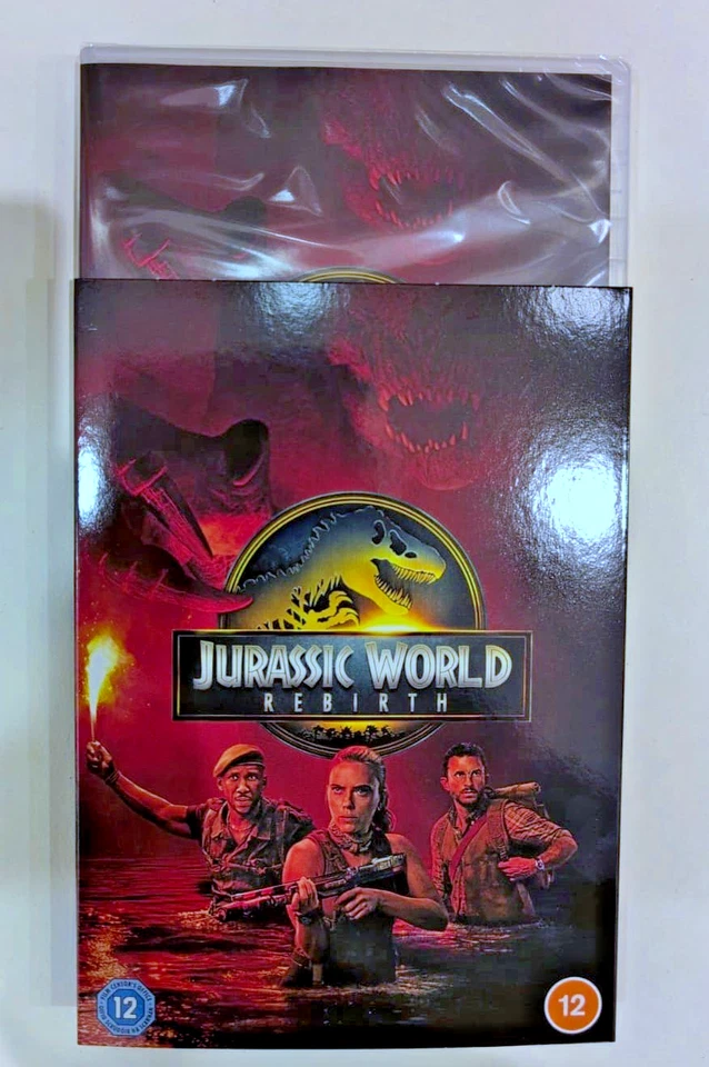 JURASSIC WORLD REBIRTH       BRAND NEW SEALED GENUINE UK DVD - Image 3 of 3