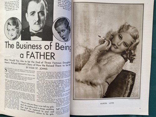 New Movie Magazine - 2 Issues, Oct 1931 and Mar 1934 (f8) - Bild 4 von 11