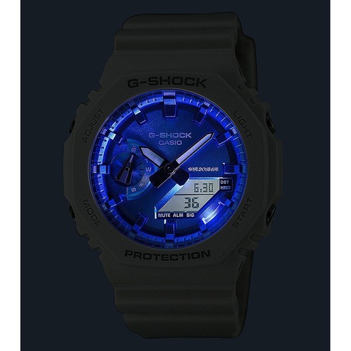 Casio White Mens Analogue-Digital Watch G-shock GA-2100WS-7AER - Picture 5 of 6