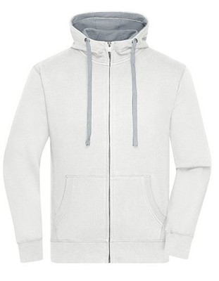 James & Nicholson Men's Lifestyle Zip-Hoody JN963 Herren Sweatjacke NEU
