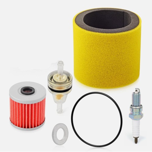 Air Oil Filter Spark Plug For KAWASAKI KLF220 KLF250 KLF300 Bayou 220 250 300 - Picture 4 of 4