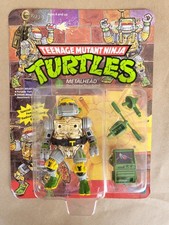 Teenage Mutant Ninja Turtles 1989 Metalhead Unpunched Playmates TMNT pls read