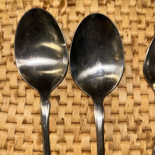 5 Piece Oneida Community PAUL REVERE Spoon Lot Stainless USA - Picture 2 of 5