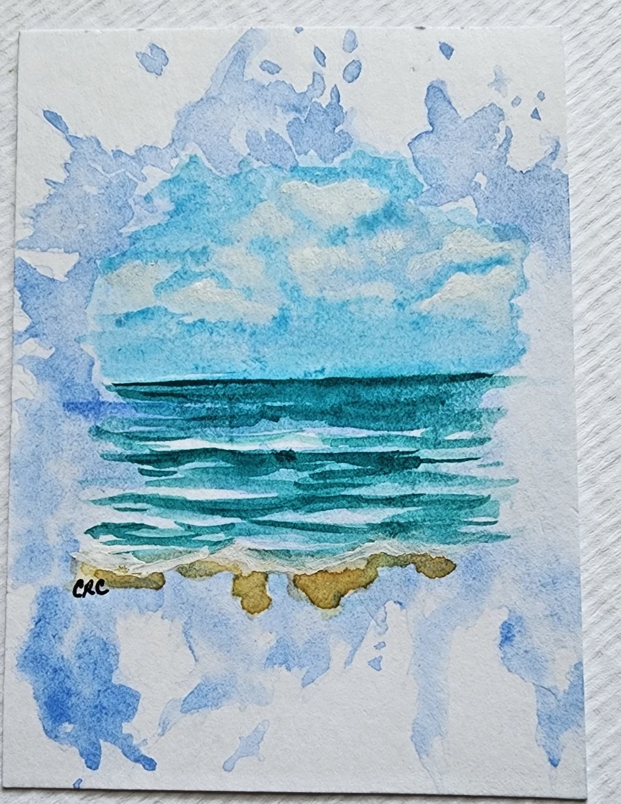 Swimming Art Original Paintings for sale | eBay