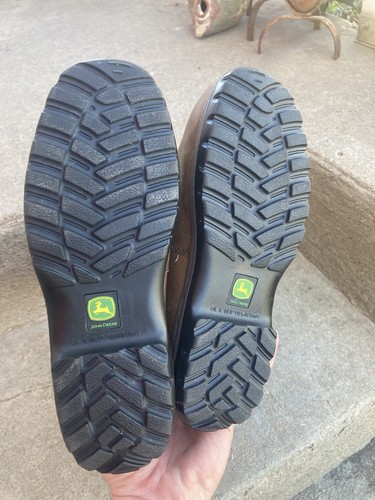 John Deere Women's Wellington Waterproof Leather Boots Size 9M by Dan Post (EXC) - Picture 19 of 19