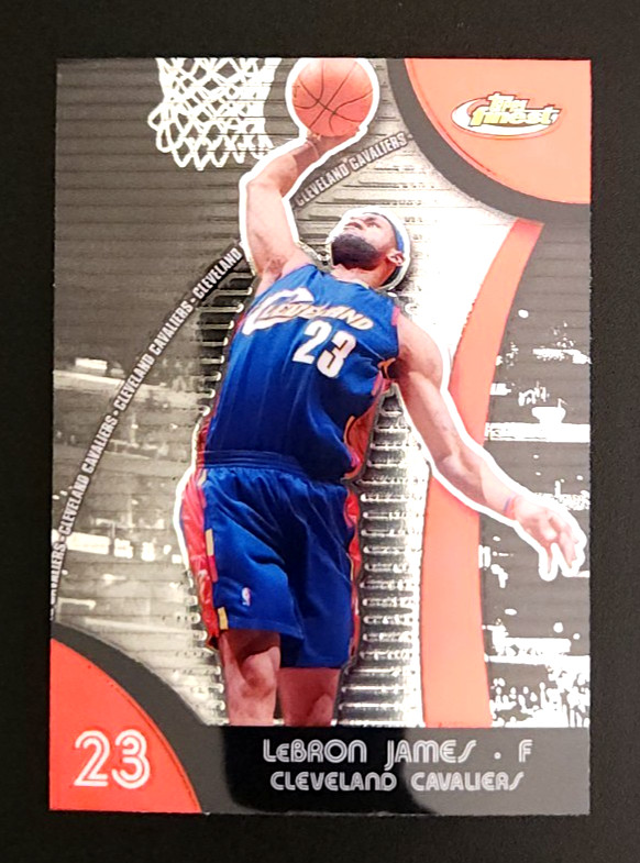 2007-08 Topps Finest LeBron James #40 Cavaliers