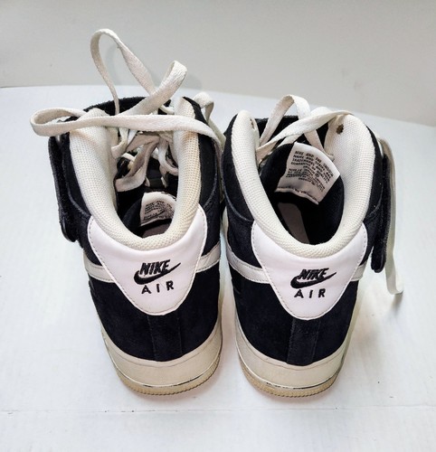 Nike Air Force 1 2013 High AF-1 '82 Black White US Size 12 315123-020 - Picture 6 of 9