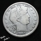 1907-S Barber Half Dollar — photo from another recent sale