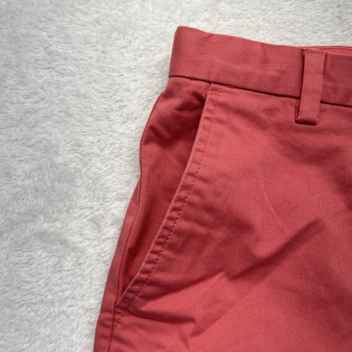 Vineyard Vines Adjustable Waist Zip Flat Front Shorts Boys 16 Coral Pockets - Picture 5 of 14