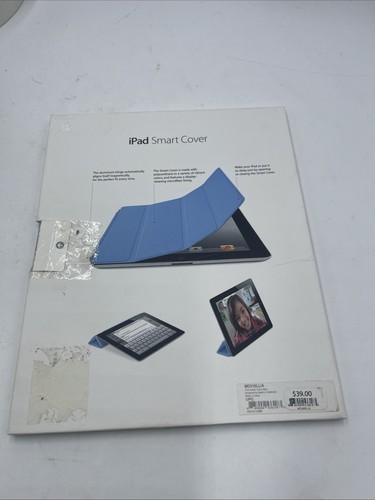 iPad Smart Cover Apple MD310LL/A Front Smart Cover iPad 2 (3rd Gen) Blue - Picture 2 of 2