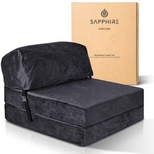 Z Bed Single | Chair bed I Futon Mattress |Trifold Futon Mattress | Foldout Bed