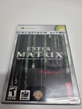 Enter the Matrix (Microsoft Xbox, 2003) Brand New Factory Sealed Platinum Hits