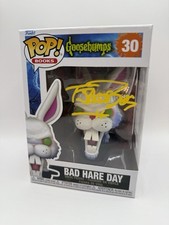 TIM JACOBUS SIGNED FUNKO GOOSEBUMPS BAD HARE DAY - BECKETT COA TIM JACOBUS SIGNED FUNKO GOOSEBUMPS BAD HARE DAY - BECKETT COA