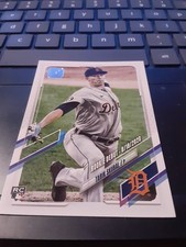 Tarik Skubal #US284 2021 Topps Update Rookie Debut