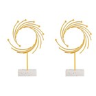 2 Pcs Home Dekoration Wohnzimmer Desktop-Dekoration Nordischen Stil