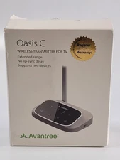 Avantree Oasis C – Bluetooth Transmitter & Receiver for TV with Dual Link