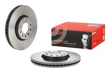 Brembo 09.9162.11 Prime UV Coated Vented Brake Rotors - Front Set