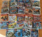Lego Polybags Lot of x24 Different BATMAN Mario Star Wars Ninjago Sonic Ferarri
