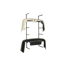 KEYSCO TOOLS 77784 Bulk Rack,Black,Steel 46D250