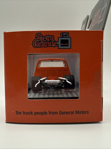 M2 Machines 1976 GMC Sierra Grande 15 Custom R81 Orange Bedless 2024 FAST SHIP - Picture 6 of 6