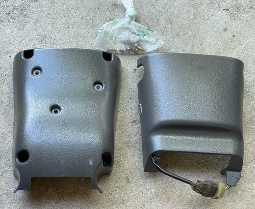 89-95 Toyota Pickup 4Runner Steering Column Cover Clamshell TILT Grey NICE SR-5 - Bild 5 von 8