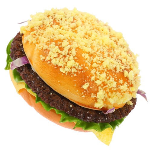 Fałszywy model żywności hamburger, symulowany model chleba, - Zdjęcie 9 z 12