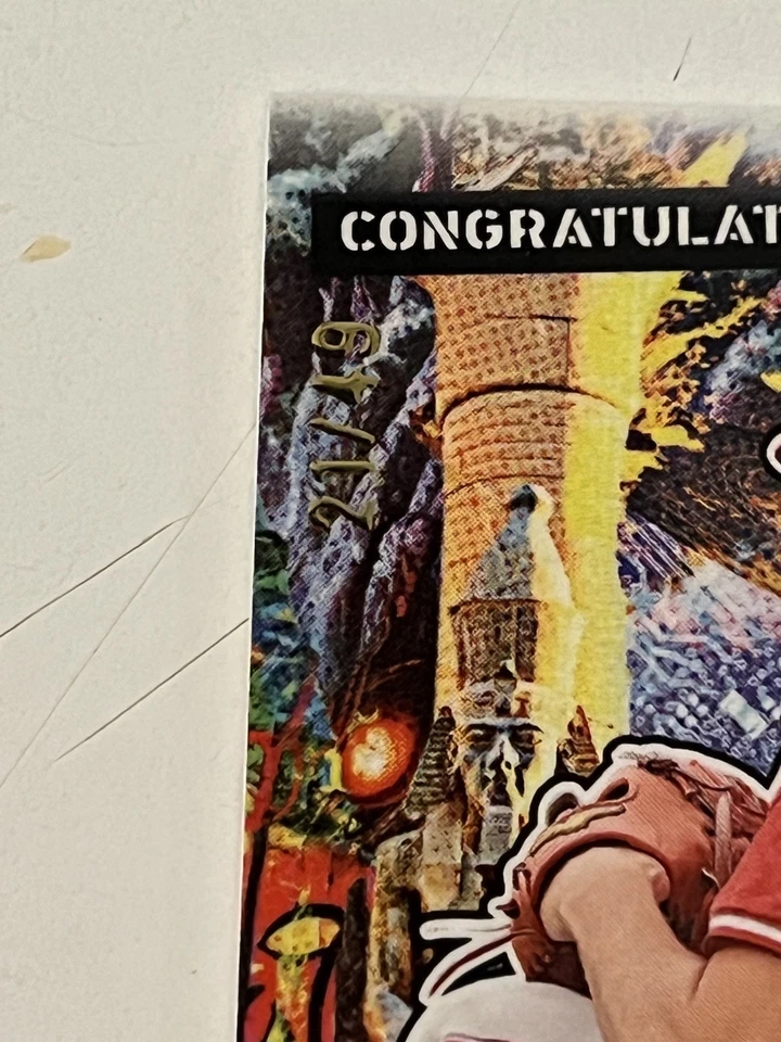 Лот товаров Cincinnati Reds 5 Авто НАШИВКА С ОЖОГАМИ De La Cruz LOWDER /49 Marte /50 Stewart - Изображение 2 из 4