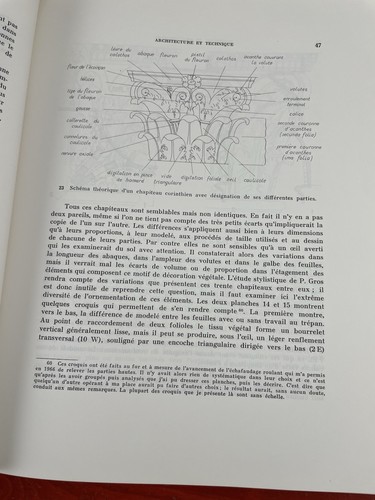 La Maison Carrée de Nîmes Vol I. Texte by Robert AMY & Pierre GROS PB CNRS 1979 - Picture 14 of 22