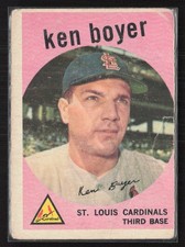 1959 Topps #325 Ken Boyer - VG Set Break!