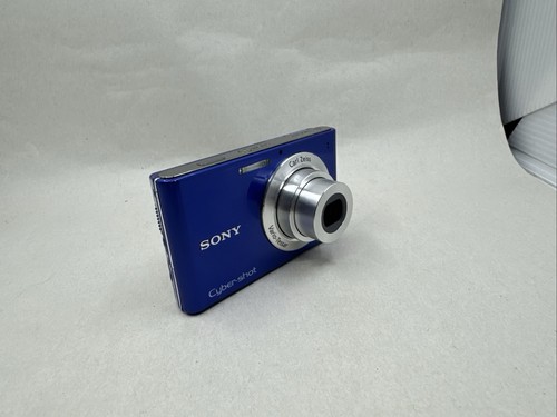 Sony Cyber-Shot DSC-W330 14.1MP Digitalkamera 4x optischer Zoom mit Ladegerät blau